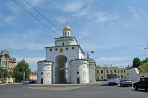 Золотые ворота города Владимира