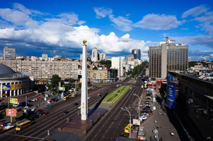 площадь Победы в Киеве
