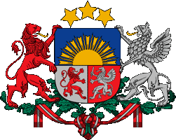 Латвия большой герб