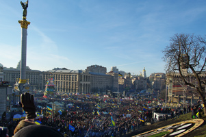 Киев Майдан, 22 декабря 2013г
