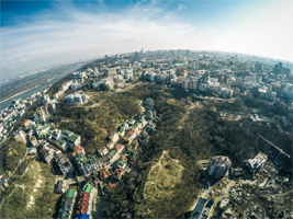 Панорама історичної частини Києва