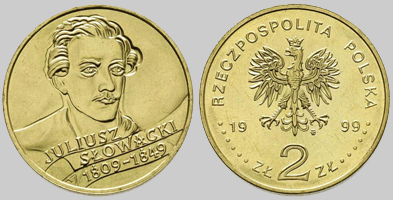 памятная монета  банка Польши 