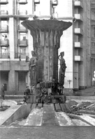 Киев,первоначальны вариант фонтана Дружбы народов